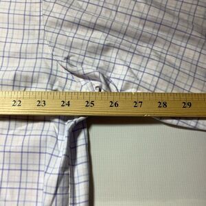 Gold Label Men's Dress Shirt Pink And Blue Plaid